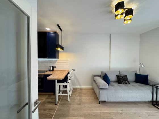 Затишна 1-кім. 43м2 з балконом в мальовничому ЖК Республіка Київ