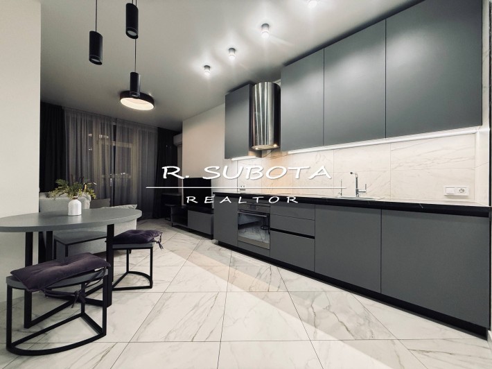 2к студия 55 м2  в ЖК Новодворянский парк Шевченко Башни Небо Лайтхаус - фото 1