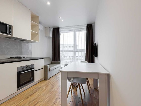 Оренда 1-кімнатної квартири з дизайнерським ремонтом в новобудові Львів