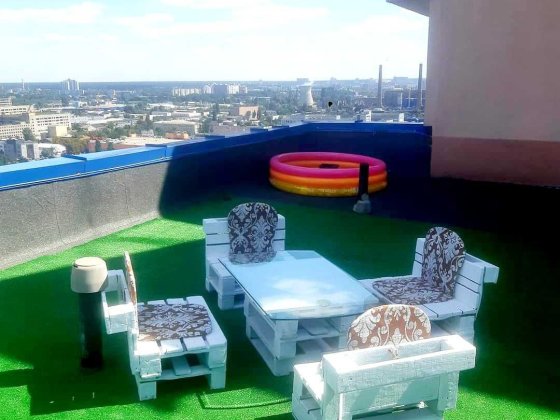 Оренда великої квартири з терасою Київ