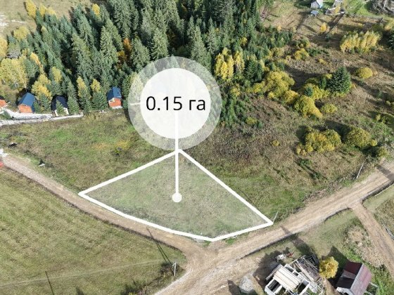 Земельна ділянка в Яблуниці 0.15 га Яремче