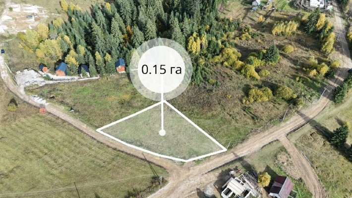 Земельна ділянка в Яблуниці 0.15 га - фото 1