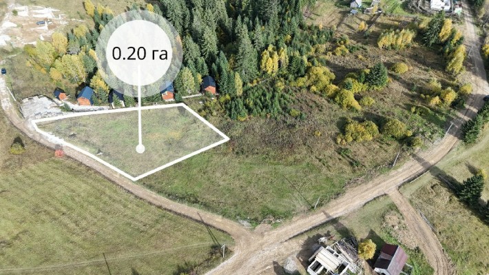 Земельна ділянка в Яблуниці 0.20 га - фото 1