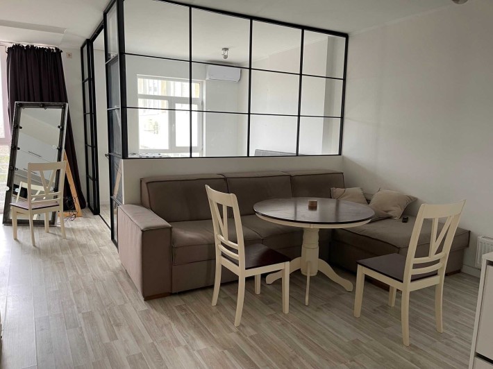 Студія 1-к 55м2 Голосіївський Ракетна 24 ЖК Панорамний спальня окремо - фото 1