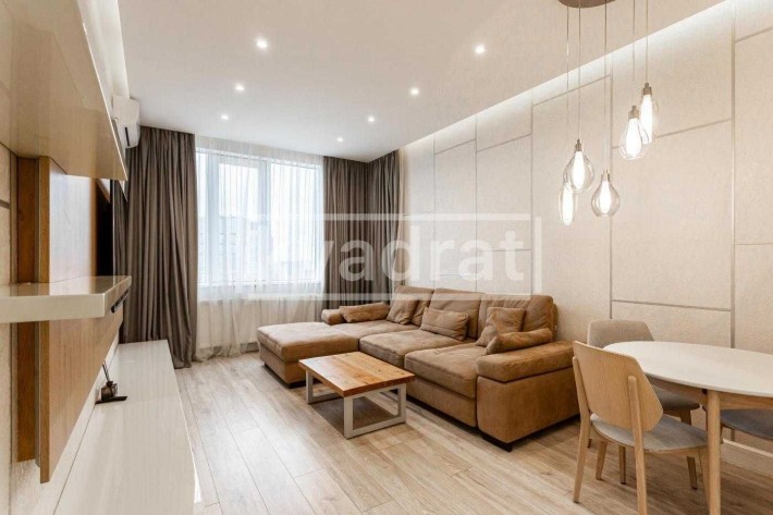 Оренда 2к квартири 65м2 ЖК Royal Tower вулиця Саксаганського 37К центр - фото 1