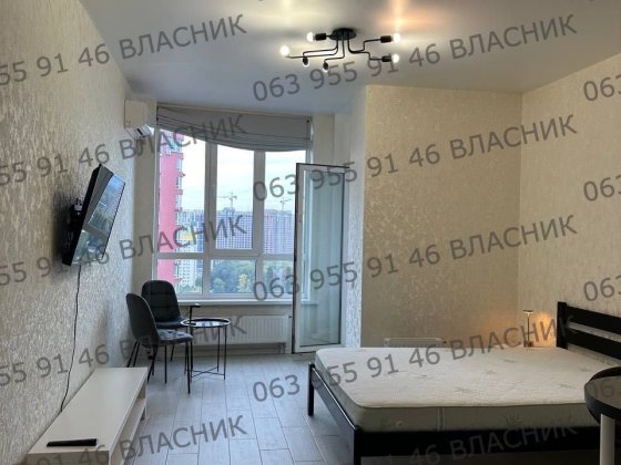 Здам 1к квартиру ЖК Каховська м. Лівобережна Киев