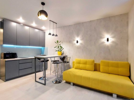 Оренда 1к кварт. з окремою спальньою зоною! ЖК Нова Англія Метро 10хв.