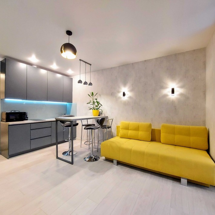 Оренда 1к кварт. з окремою спальньою зоною! ЖК Нова Англія Метро 10хв. - фото 1