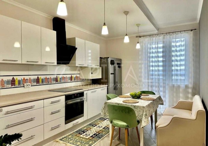 2-кімнатна квартира біля метро Оболонь панорамний вид, генератор - фото 1