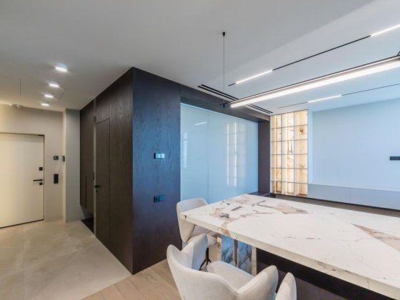 Авторська квартира в ЖК Рівер Стоун видова на Дніпро River stone Київ