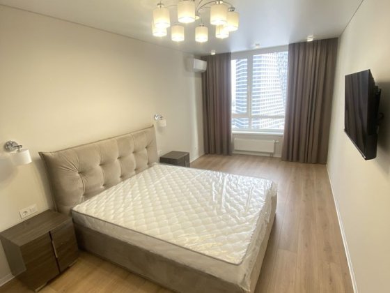 Здам 1-кім квартиру 55 кв, жк Грейт, Great, Дніпровська Набережна 15д Київ