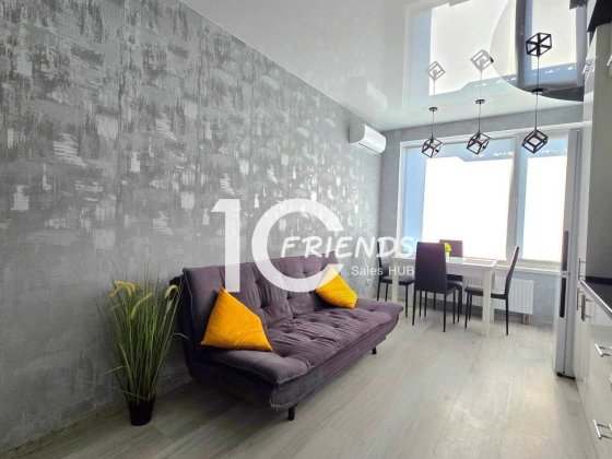 Простора 1к квартира 47м2 ЖК Метрополіс Заболотного Теремки