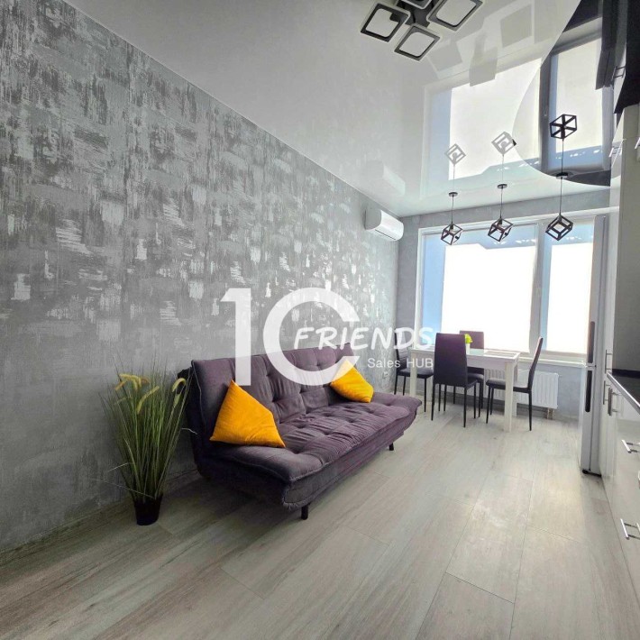 Простора 1к квартира 47м2 ЖК Метрополіс Заболотного Теремки - фото 1