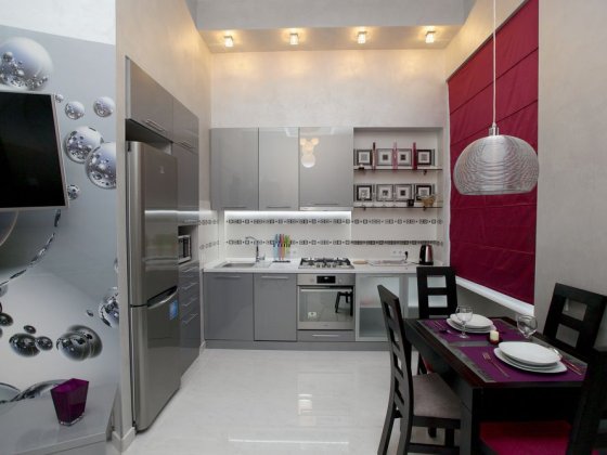 Здається стильна дизайнерська квартира на Великій Васильківській 26. Киев