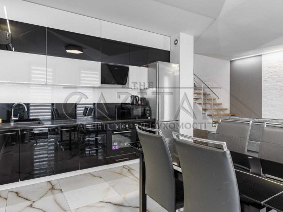 ОДЕНДА! стильна видова 3-рівнева квартира в ЖК Rybalsky Рибальський Київ