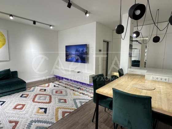 Оренда 3-к квартири в Комфорт Таун  82 м²  дизайнерський ремонт Киев