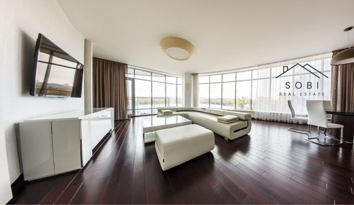 Без% ЖК Рівʼєра Ріверсайд. Р.Окіпної, 18. 150м2. Оренда. Вид на Дніпро - фото 1