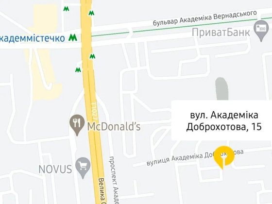 Оренда 2-кімн. квартири, метро Академмістечко.