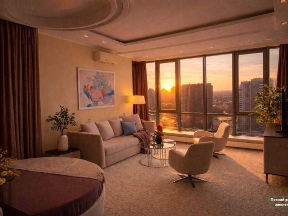 Без комісії оренда 1к квартири, 61м2, ЖК RiverStone, Дарницький