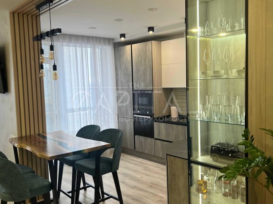 Оренда студії 40 м² ЖК Зарічний , Перша здача , Панорамний вид Киев