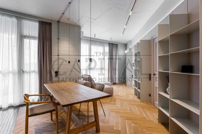 ПЕРВАЯ СДАЧА! Предлагается в аренду квартира с дизайнерским ремонтом,  в ЖК Greenville на Печерске ( - фото 1