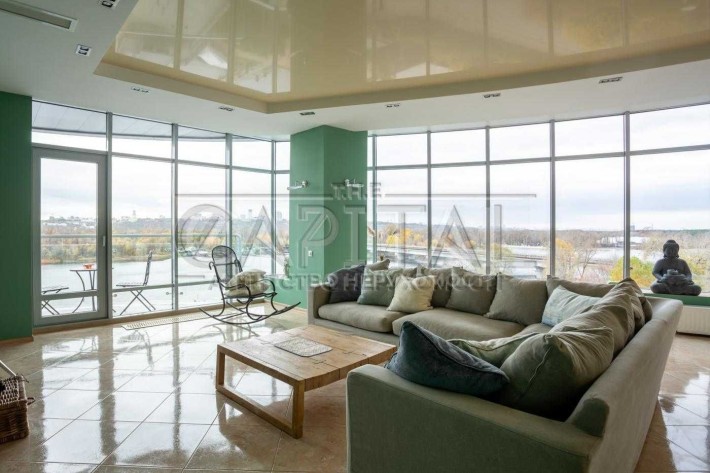 3 кімната квартира вид на Дніпро Riviera Riverside тераса - фото 1