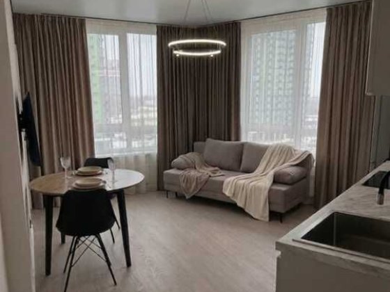 1-кімнатна квартира 42 м.кв. У ЖК Грейт Киев