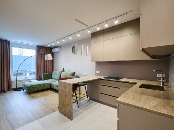 Оренда 1к квартири ЖК White Lines Голосіївський р 48м2 Генератор 8 п