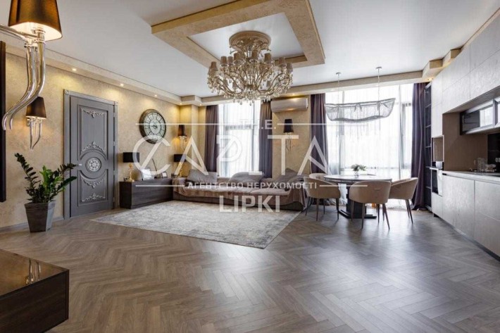 ЖК Новопечерські Липки. Квартира 100м2, 2 спальні - фото 1