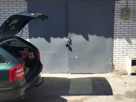 Гараж на піщаному масиві Біла Церква