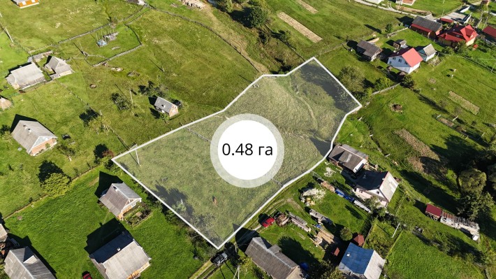 Земельна ділянка в Микуличині 0.48 га - фото 1