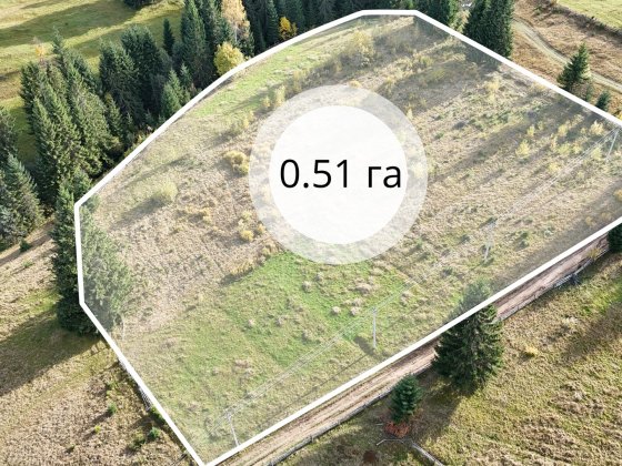 Земельна ділянка в Яблуниці 0.51 га Яремче