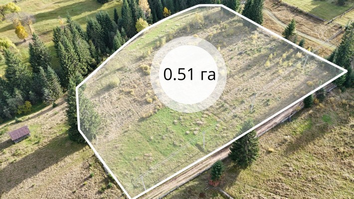 Земельна ділянка в Яблуниці 0.51 га - фото 1