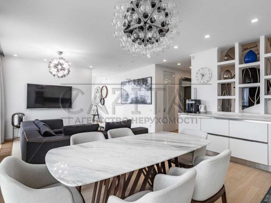 Ексклюзивний пентхаус в оренду 3 кім 125м² ЖК Хоффманн Хаус Киев