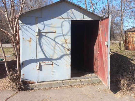 Гараж металический