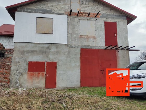 Продам будівлю з двома великими гаражами (під бус / кілька авто) 200 Хмельницький