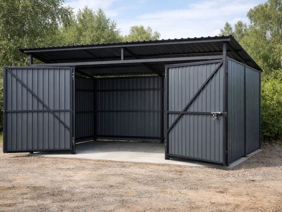 Контейнерная площадка для ТБО под ключ | Изготовление для ОСББ и ЖК Ірпінь