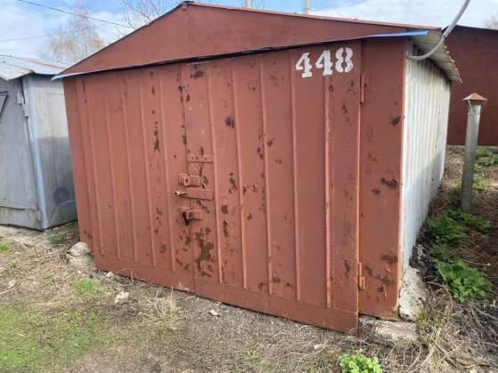 Продам металевий гараж з погребом та і ямою Полтава