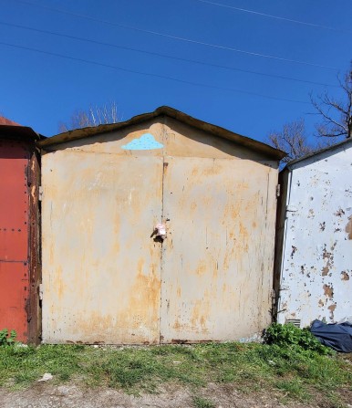 Металевий гараж на парковці з цілодобовою охороною - фото 1