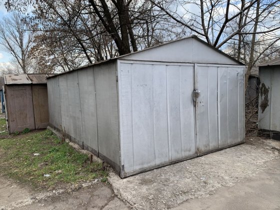 Гараж металевий