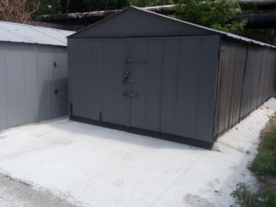 Металлический гараж разборной Днепр