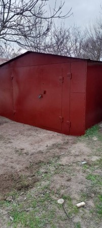 Продам металевий гараж 5*7  в  Опипенковський району - фото 1