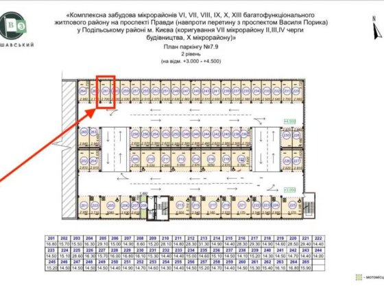 Продам Паркінг ЖК Варшавський 3 Варшавский Плюс Всеволода Змієнко 32 Київ