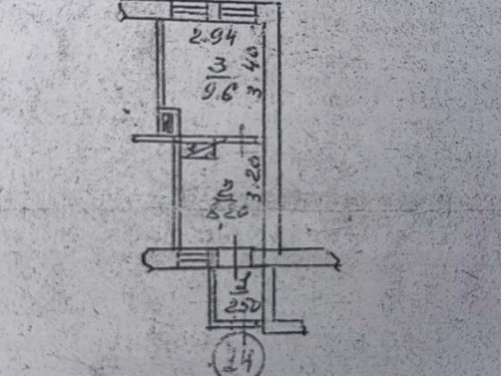 Продаю 1 комнату в Жилкопе 20,5м в р-не Кита, ул. Сидорчука под ремонт