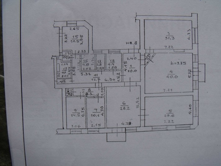 3 комнаты в коммунальной квартире центр, Бельгийка - фото 1
