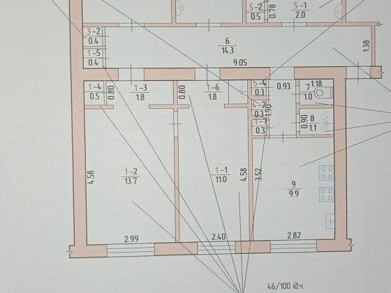 Дві кімнати в гуртожитку Стебник