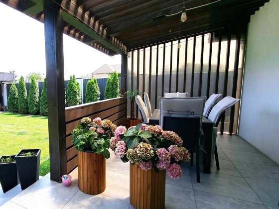 Сдам стильный новый дом у воды в эко стиле. Самаровское направление. Дніпро