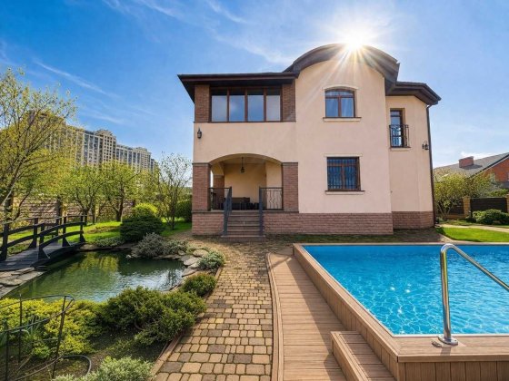 Здам будинок з БАСЕЙНОМ ГЕНЕРАТОР без% 280м2 Київ Голосієво Теремки Жк Венеція Лікоград Паркленд Мак