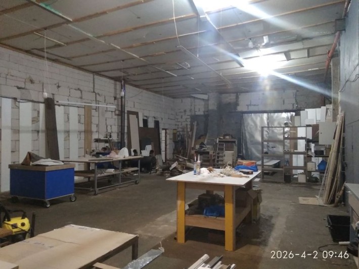 Здам цех 160м2 на Лепсе, 16 (біля Віяру) під виробництво, склад - фото 1