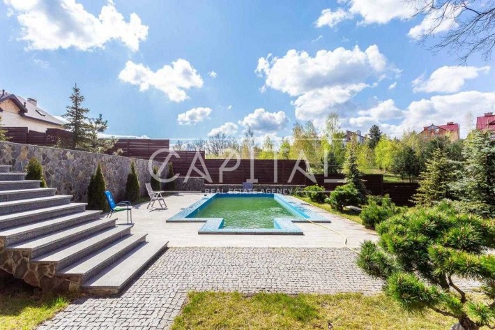 Оренда! | повністю АВТОНОМНИЙ! ЕЛІТНИЙ КОТЕДЖ в світлих тонах З БАСЕЙНОМ | САУНА з кімнатою відпочин - фото 1